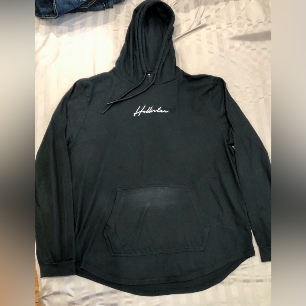Hollister Black light Hoodie size XL
